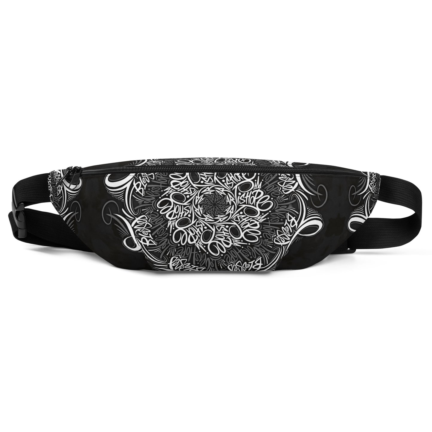 Mandala Lettering Fanny Pack