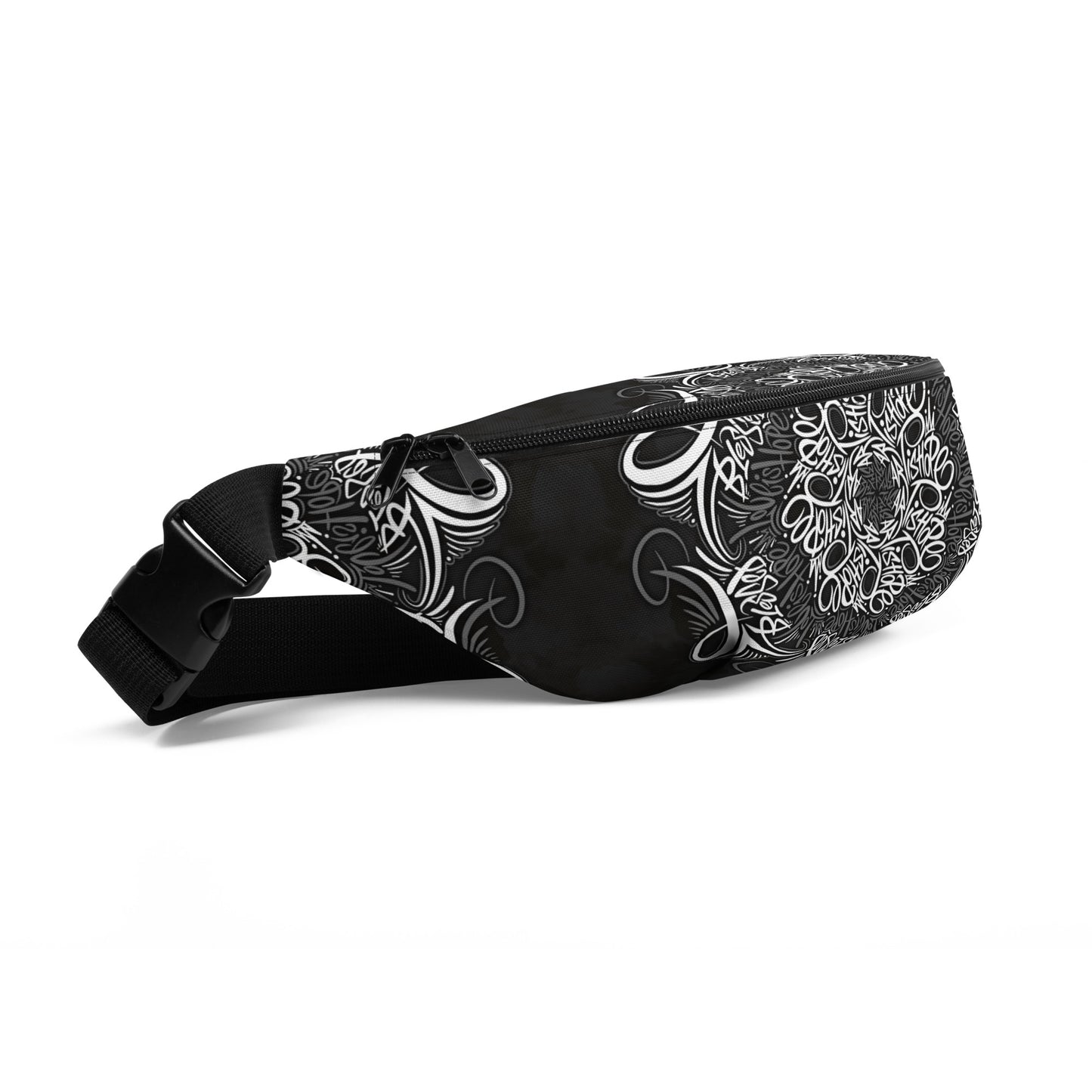 Mandala Lettering Fanny Pack
