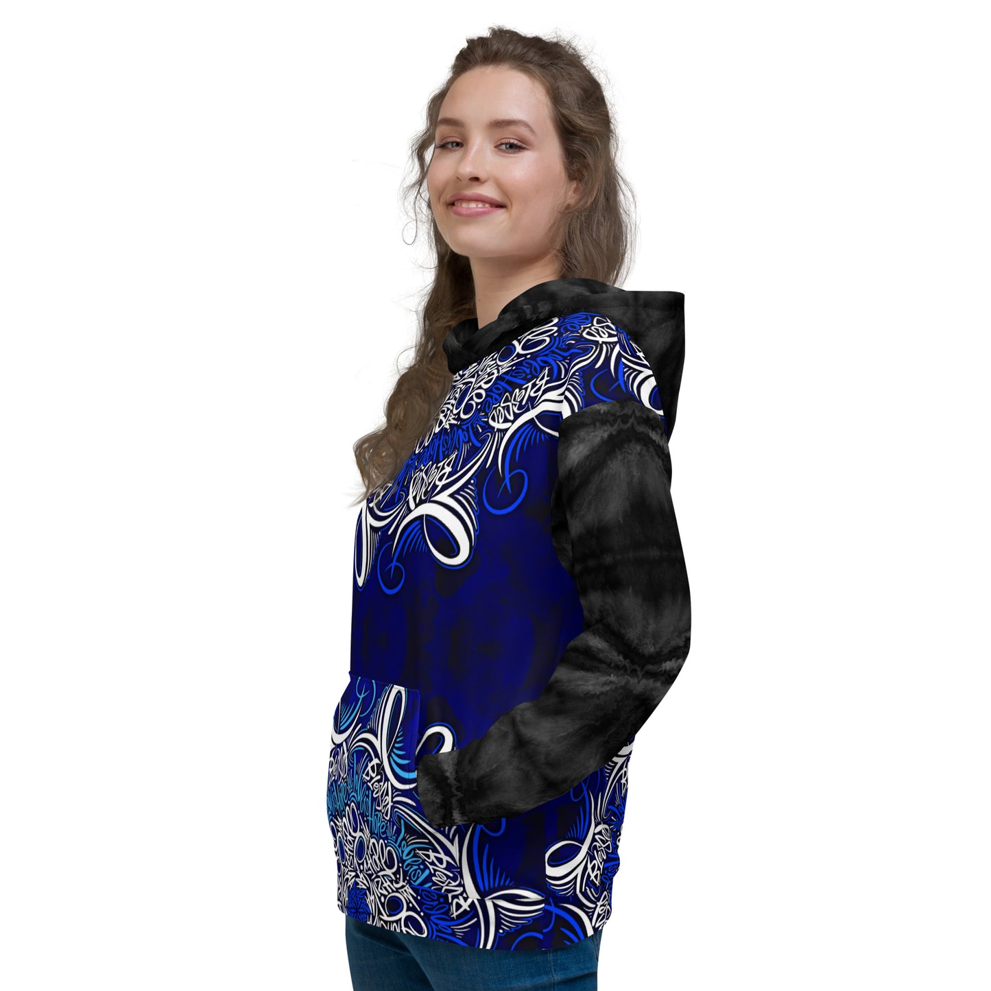 Mandala lettering Unisex Hoodie
