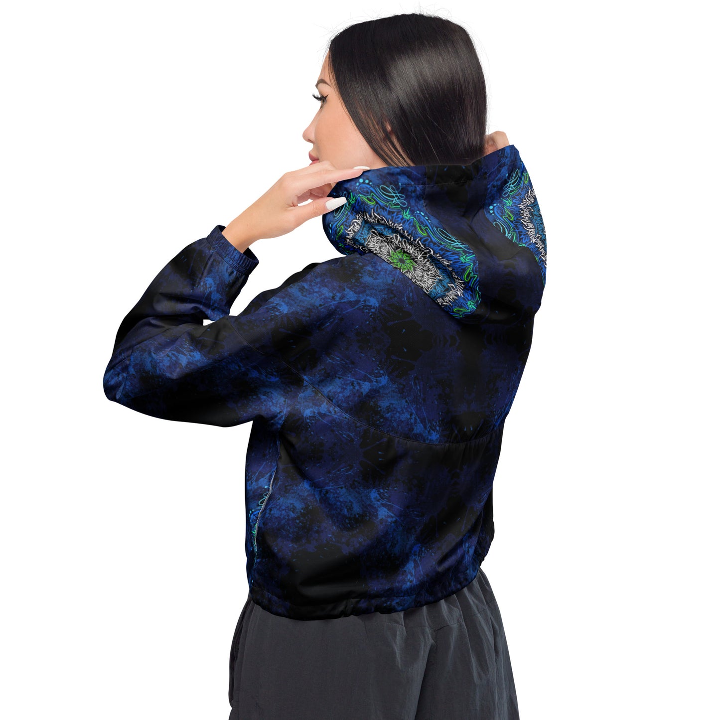 Mandala Women’s cropped windbreaker