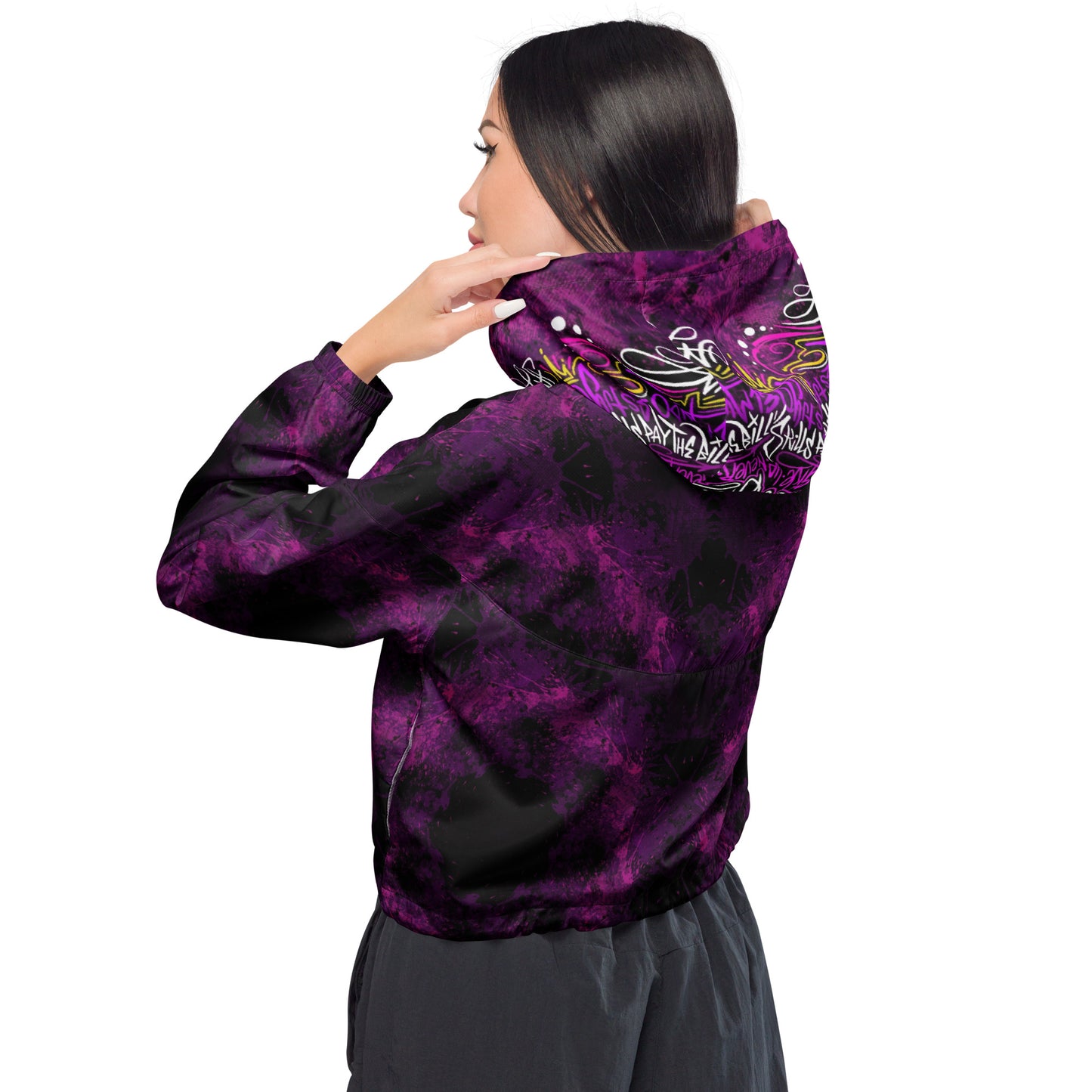 Women’s cropped windbreaker