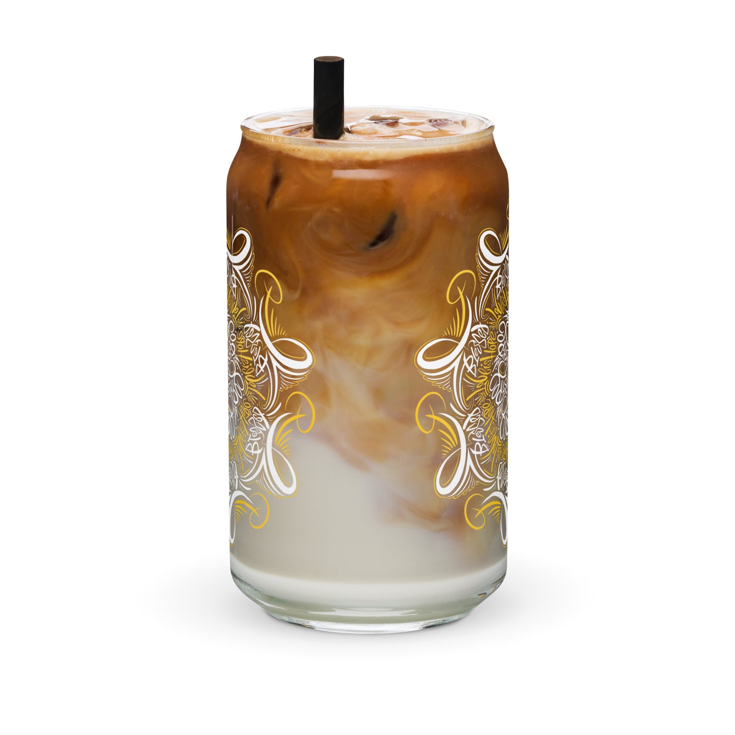 Can-shaped glass