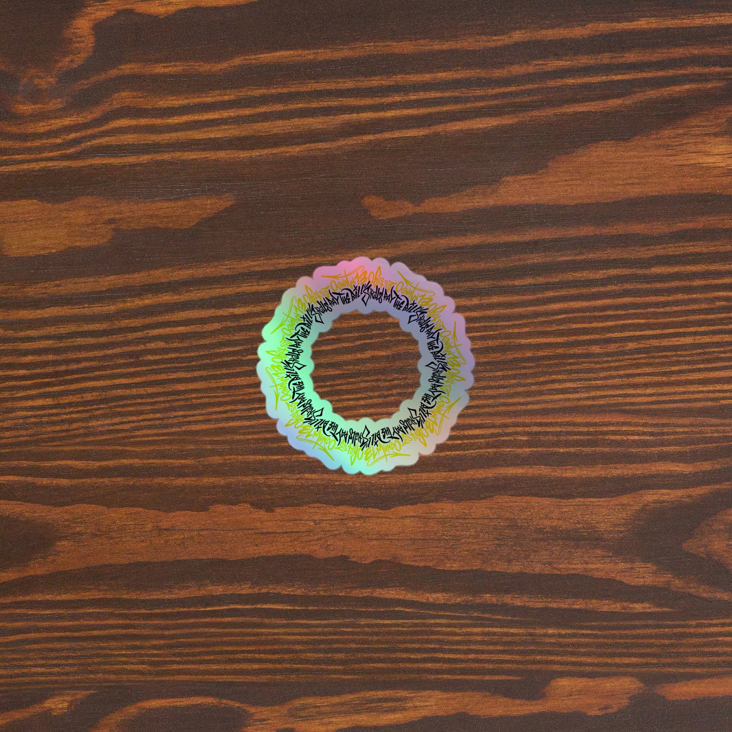Holographic stickers