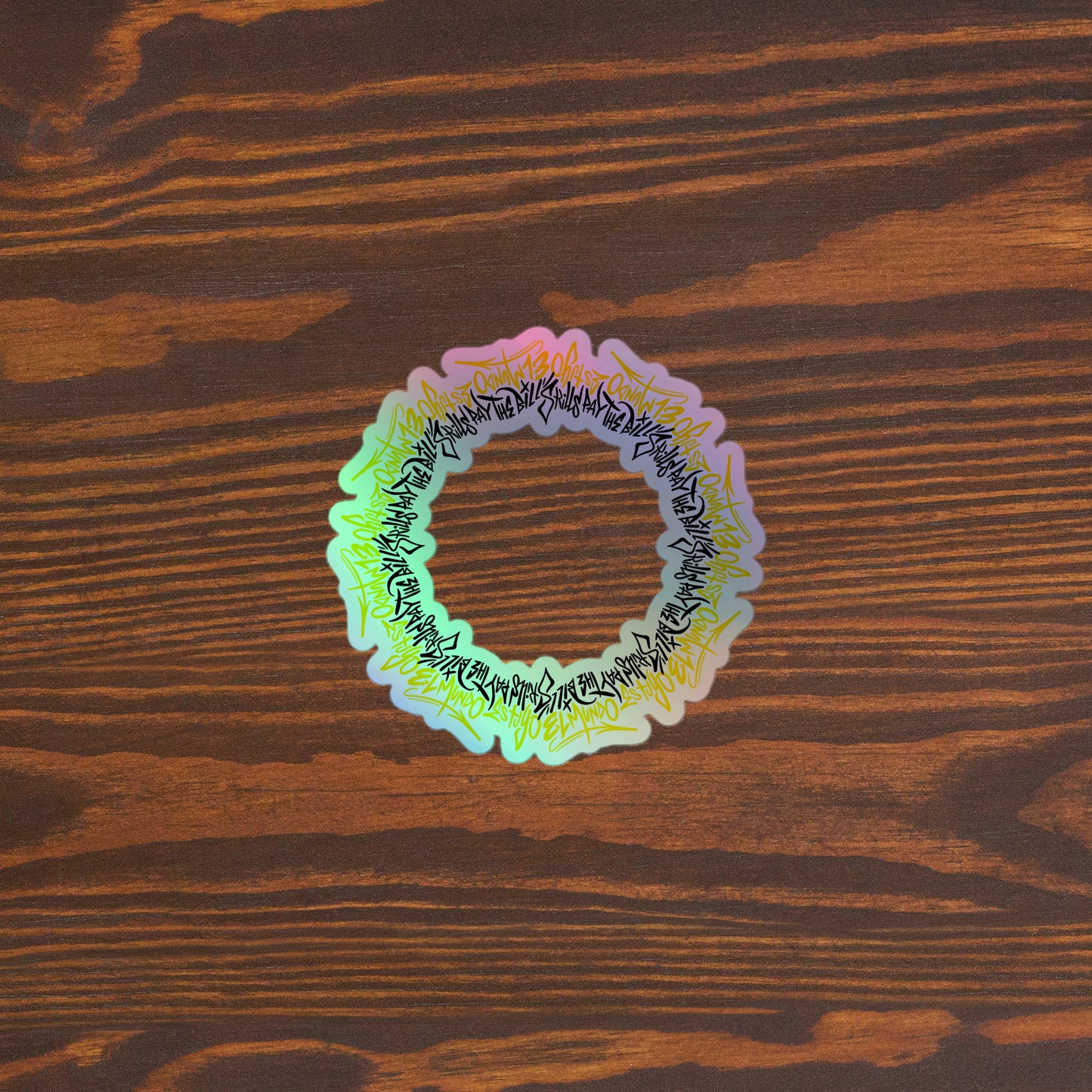 Holographic stickers