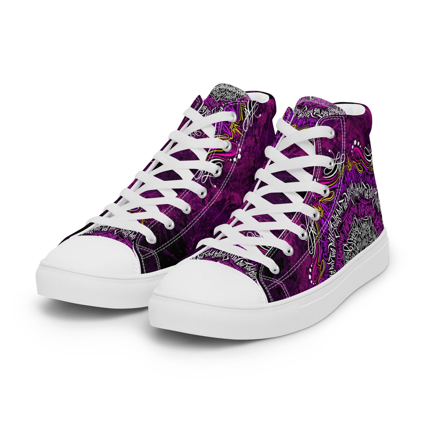Men’s high top mandala shoes