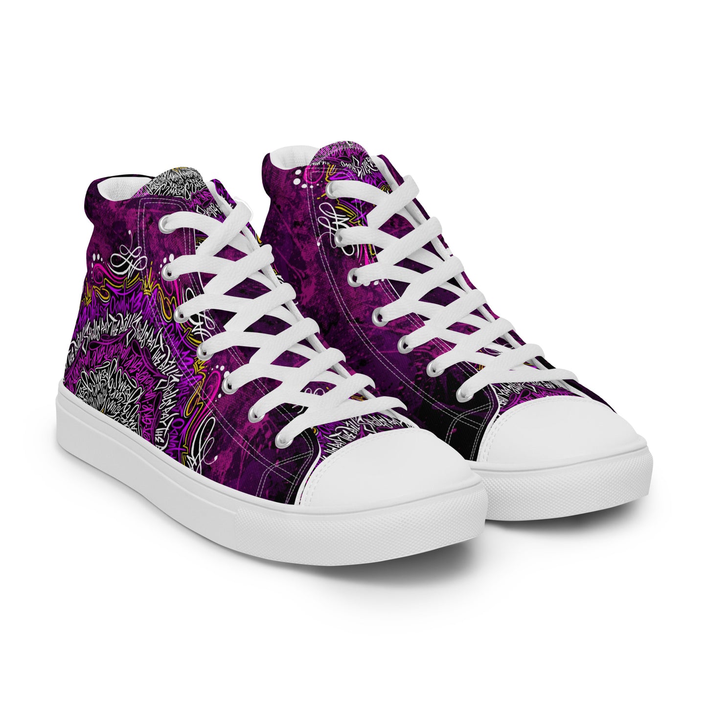 Men’s high top mandala shoes