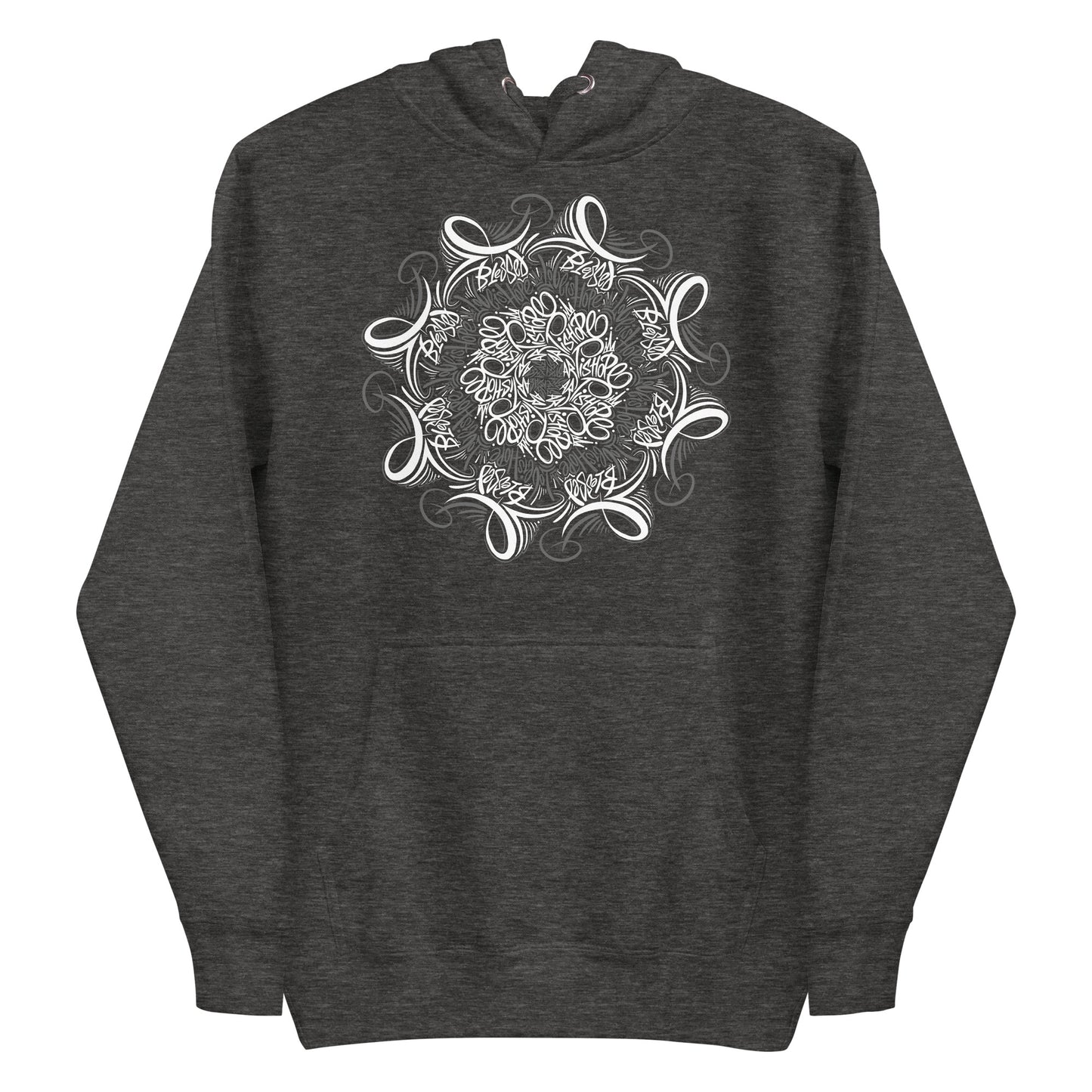 Mandala lettering Unisex Hoodie
