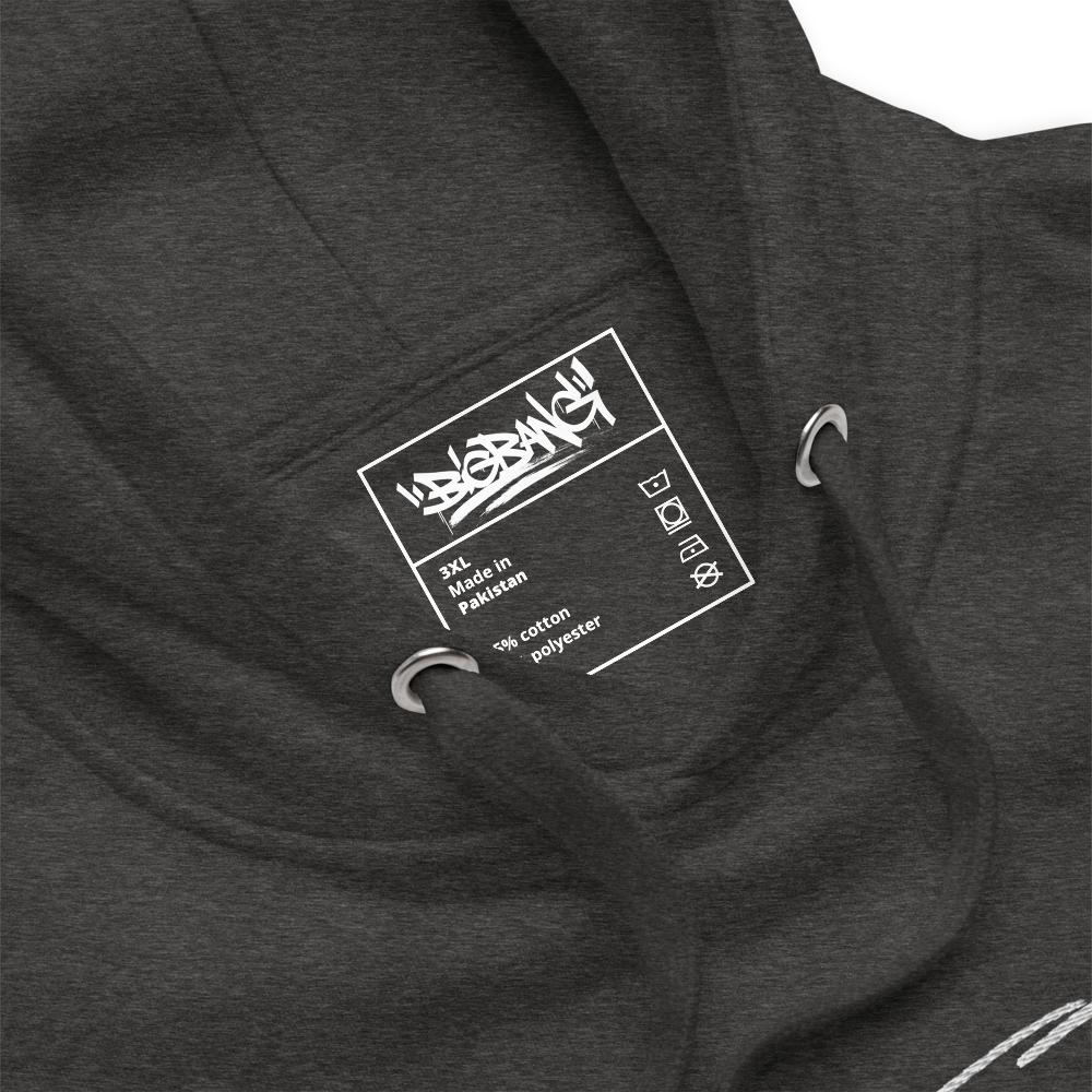 Blood Hustle Work in Silence Unisex Hoodie