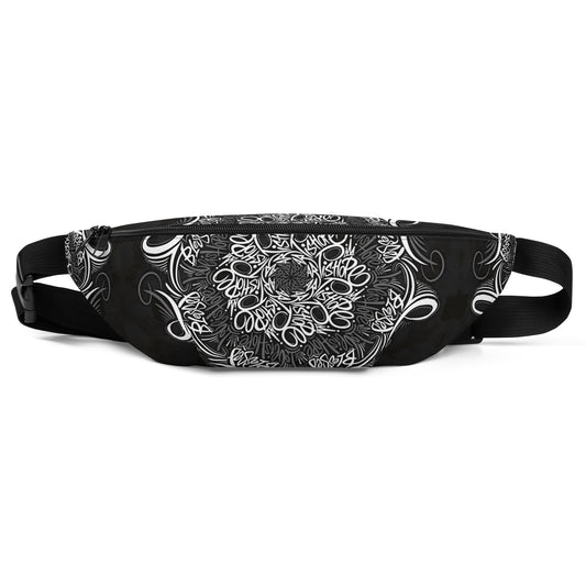 Mandala Lettering Fanny Pack