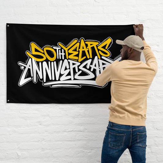 50 anniversary Flag