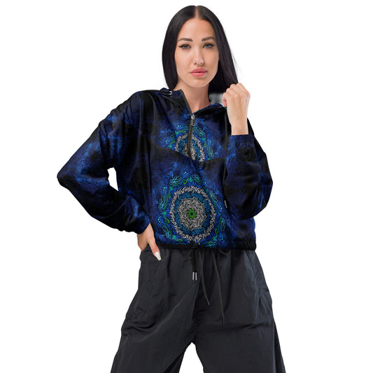 Mandala Women’s cropped windbreaker